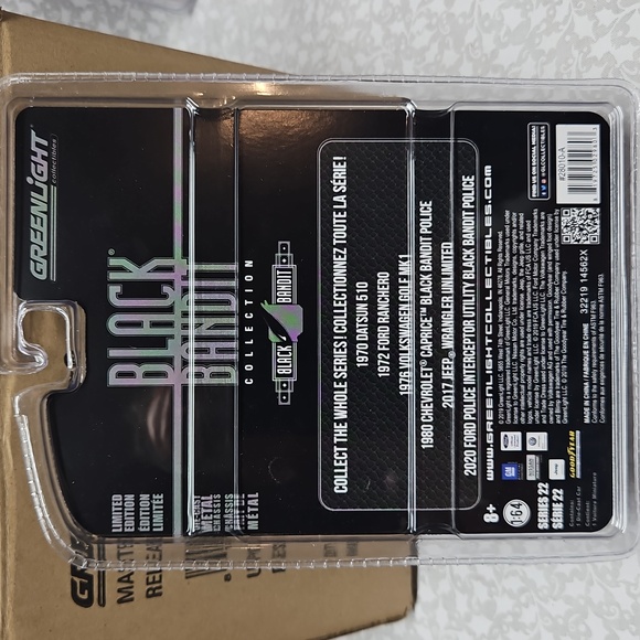 Black 1970 Datsun 510 Limited Edition 1:64 Scale Die-cast Car Bandit - Picture 3 of 8